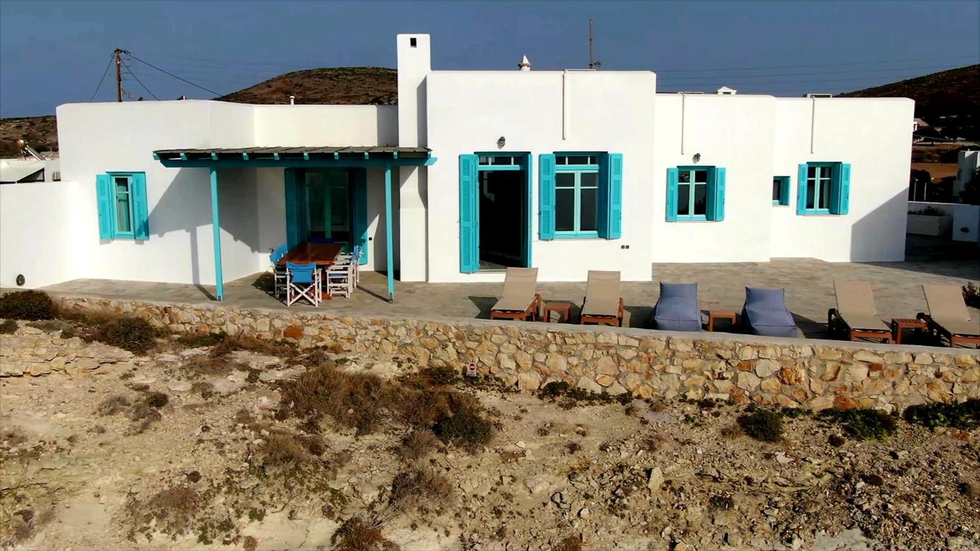 Villa Zefyros Pachaina Bagian luar foto