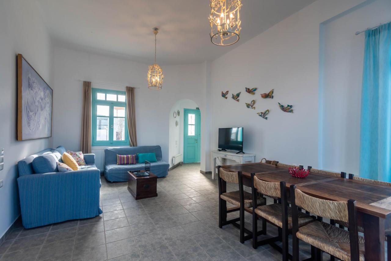 Villa Zefyros Pachaina Bagian luar foto